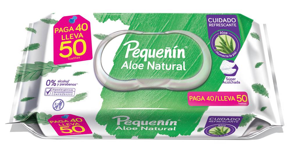 PEQUENIN PANITOS HUM ALOE VERA *P40/LL50