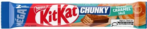 KitKat Chunky Chocolate Bar, Salted Caramel (42 g)