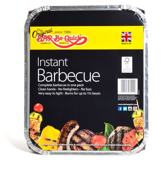 Bar-Be-Quick Instant Disposable Bbq