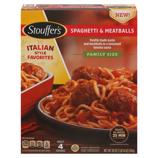 Stouffer's Spaghetti & Meatballs