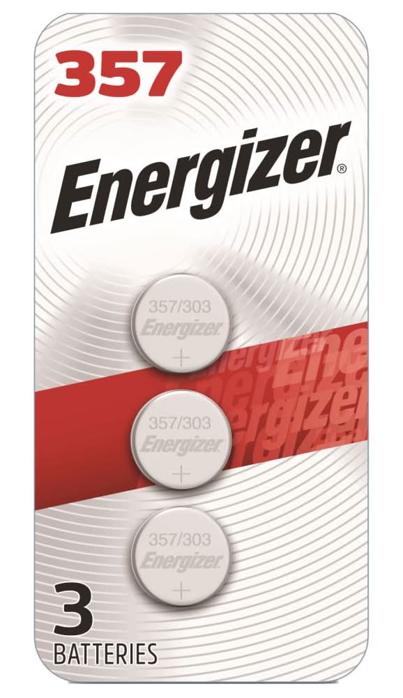 Energizer Silver-oxide 357 Button Batteries 3 -Pack