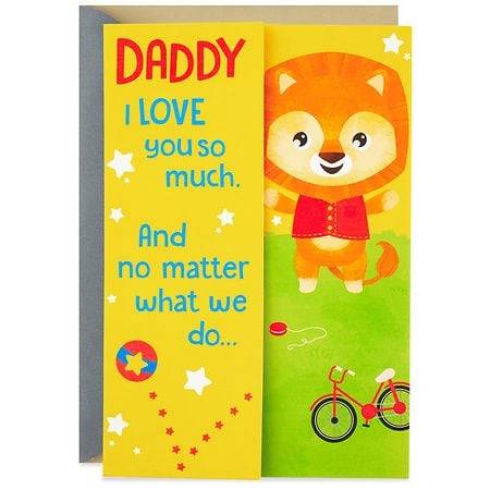Hallmark Pop-Up Father's Day Card for Daddy (My Favorite Place Is Next to You) - S9 - 1.0 ea
