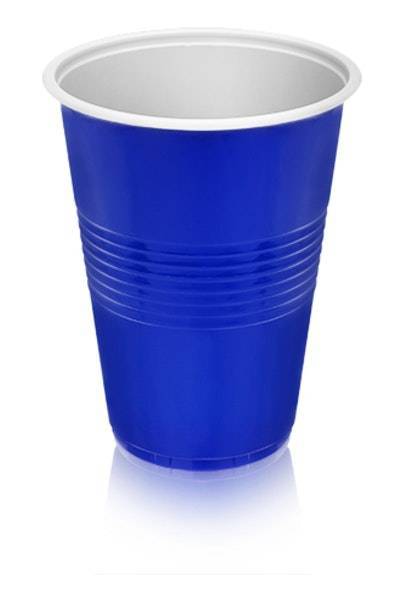 TRUE 16 oz Blue Party Cups