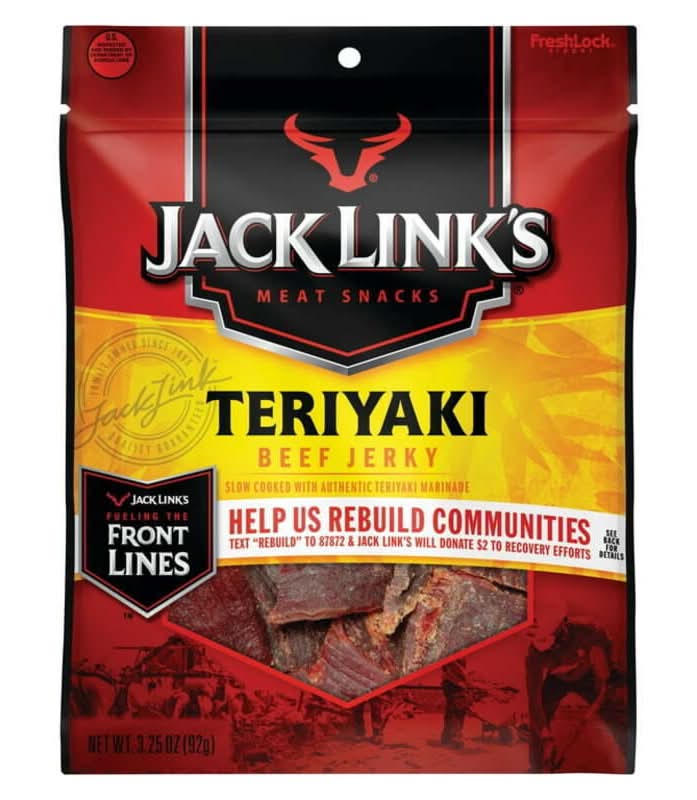 Jack Link's Teriyaki Beef Jerky 3.25oz