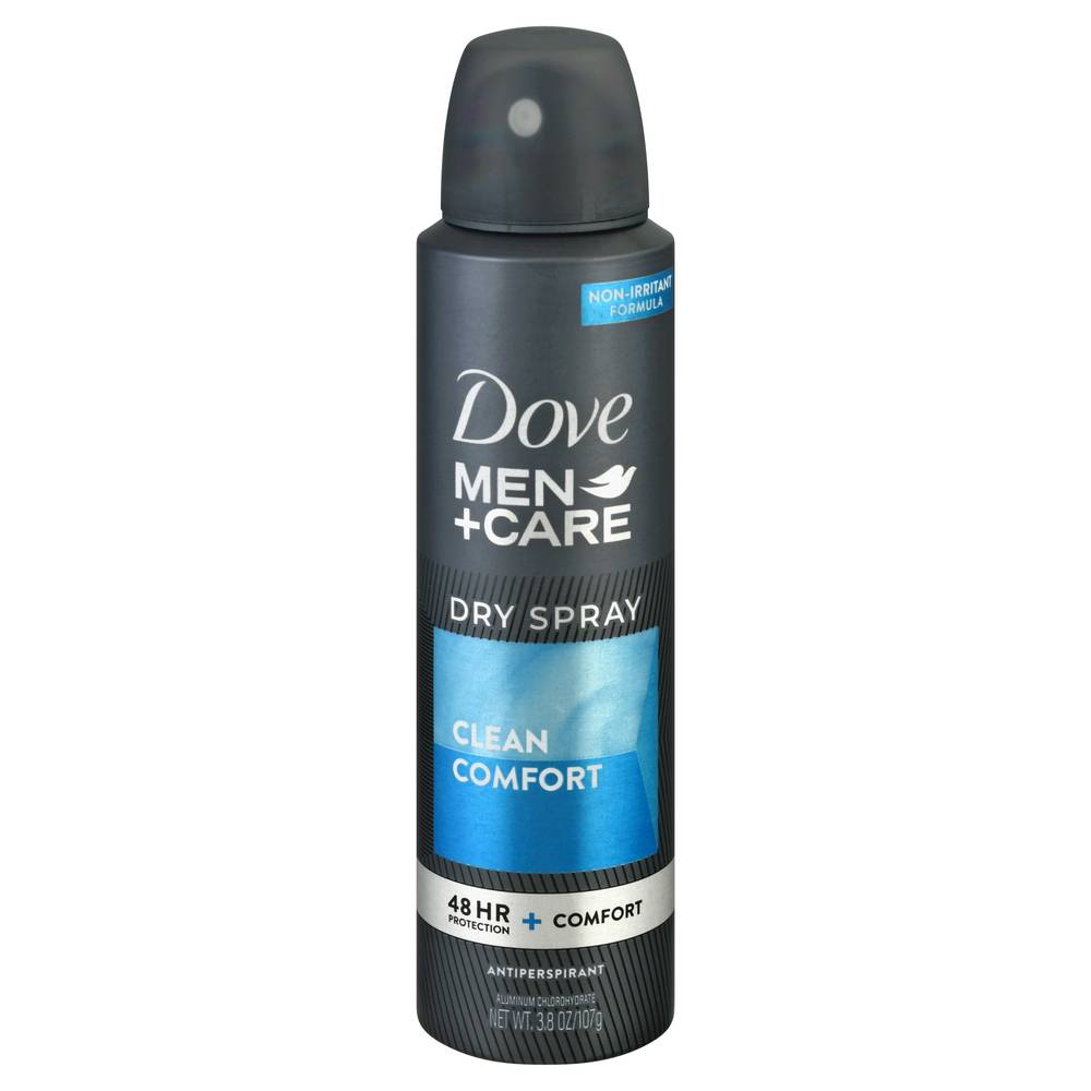 Dove Men+Care Dry Spray Clean Comfort Antiperspirant (3.8 oz)