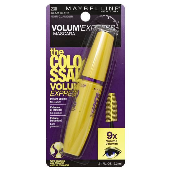 Maybelline the Colossal Glam Black Mascara