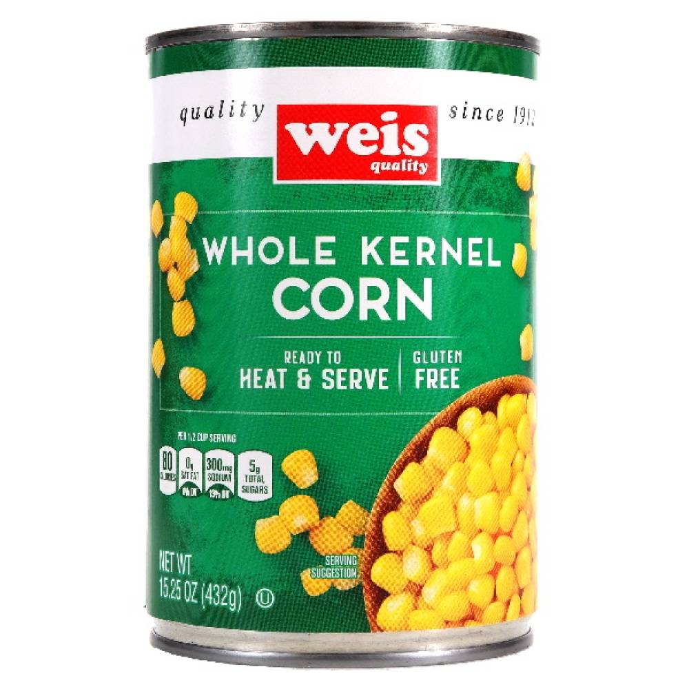 Weis Quality Whole Kernel Corn Yellow