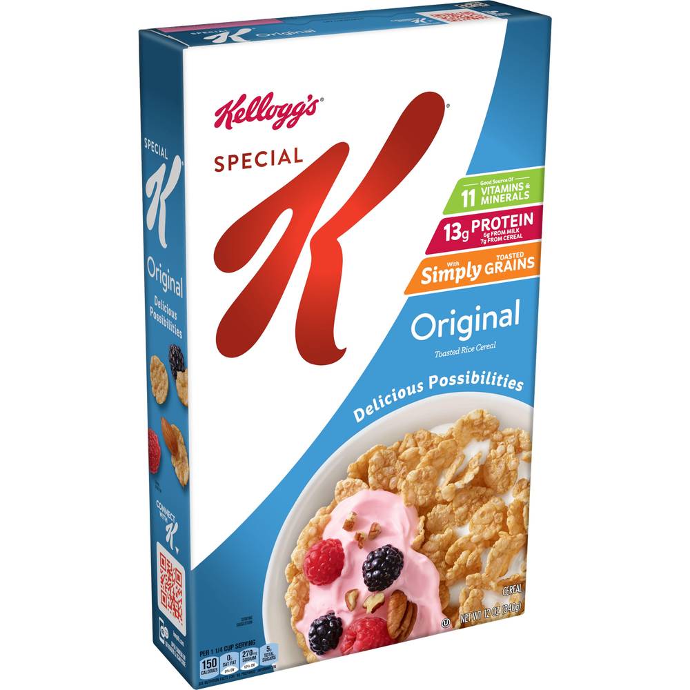 Special K Original Breakfast Cereal, 12 Oz