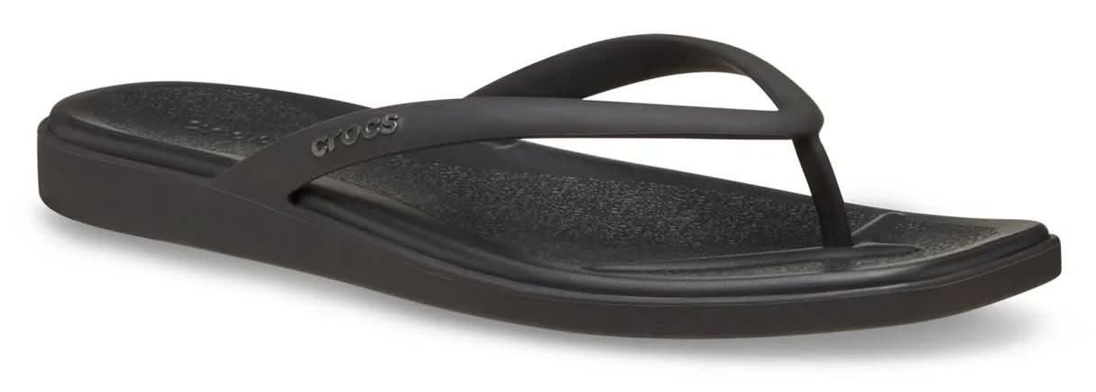 Crocs Miami Flip Flop - Women's (Black Medium - 10)