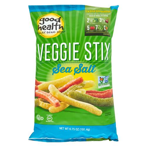 Good Health Sea Salted Veggie Stix Bonus Bag 6.75oz