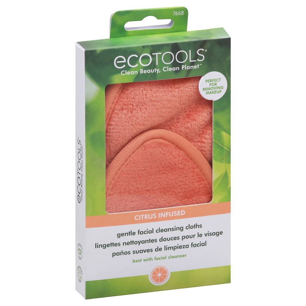 Ecotools Citrus Infused Gentle Facial Cleansing Cloths