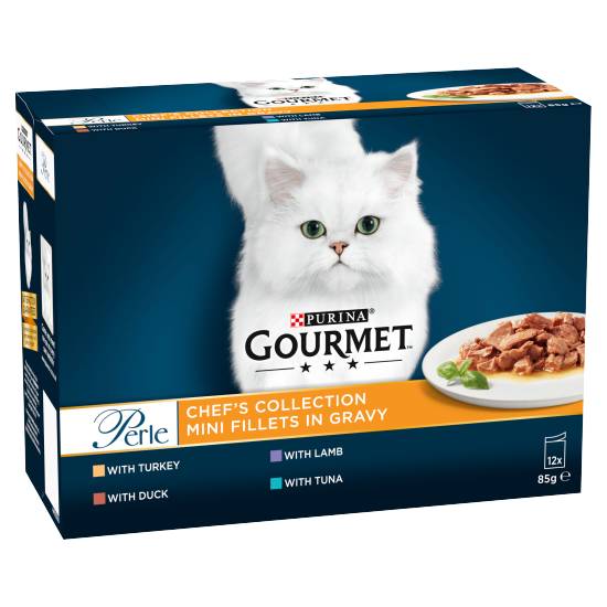 Purina Gourmet Perle Cat Food Chefs Collepackion Mixed (12 pack)