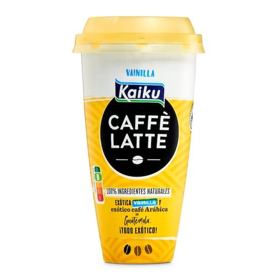 Café vainilla Kaiku vaso 230 ml