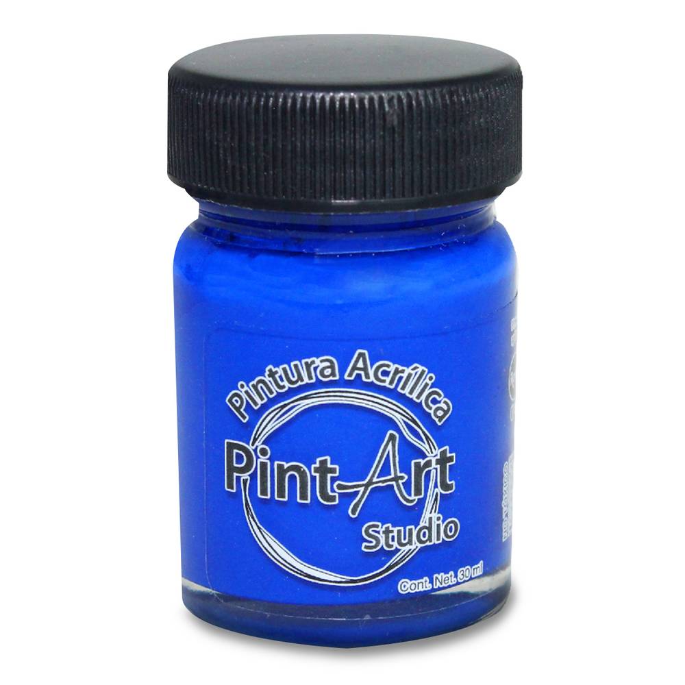 Pintart pintura acrílica mate azul (botella 30 ml)
