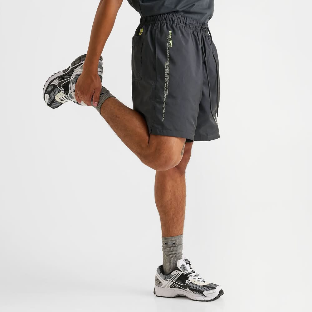 nike swoosh woven shorts