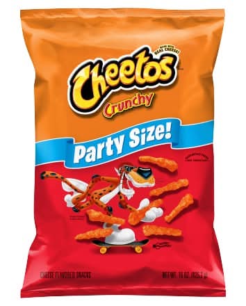 Cheetos Gluten Free Party Size Crunchy Snacks, Cheese (15 oz)