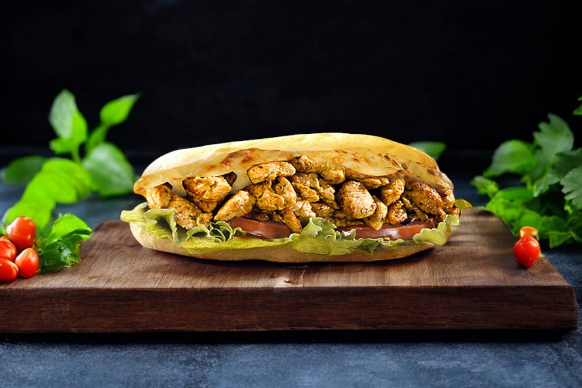 Sandwich escalope fromagère🌮