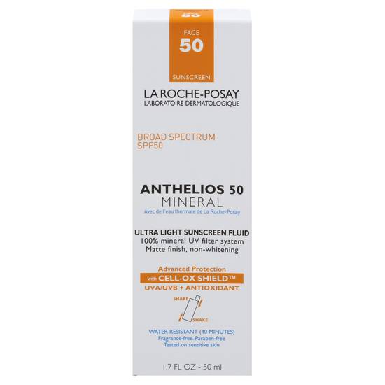 La Roche-Posay Cell-Ox Shield Anthelios 50 Mineral Sunscreen Spf 50