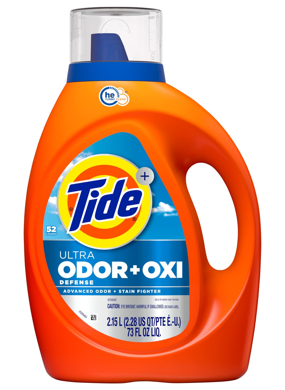 Tide Ultra Odor Defense + Oxi Liquid Laundry Detergent (73 fl oz, 52 ct)
