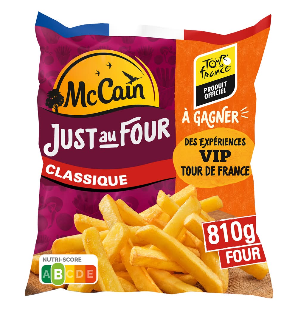 McCain - Frites de pommes de terre just au four classique (810g)