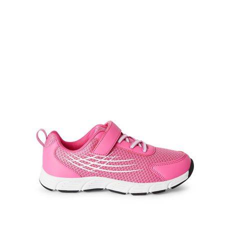 Athletic Works Girls'' Maxy Sneakers (Color: Pink, Size: 2)