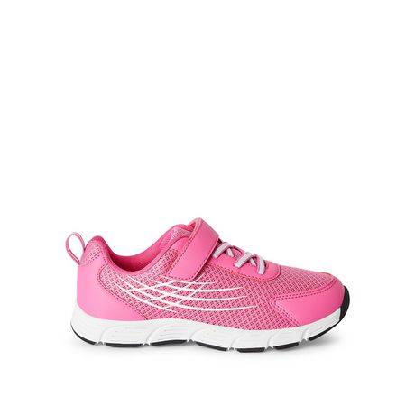 Athletic Works Girls'' Maxy Sneakers (Color: Pink, Size: 12)