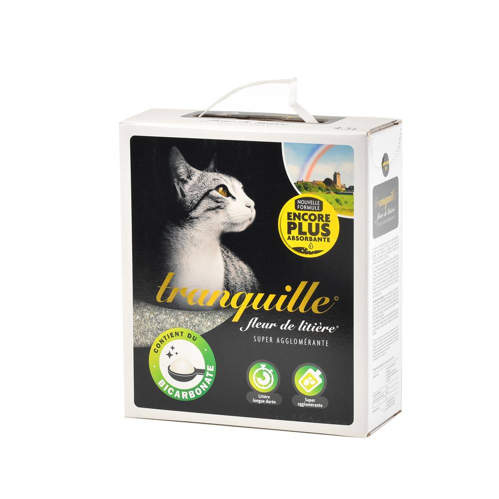 Tranquille - Fleur de litière pour chat (4,5kg)