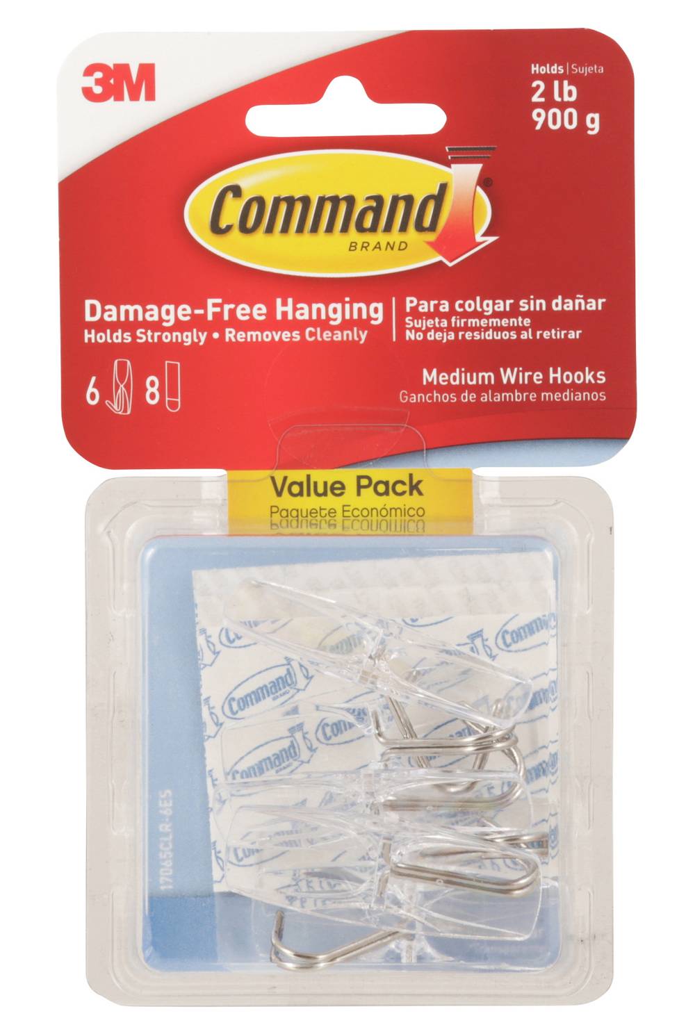 Command Medium Wire Hooks (14 ct)