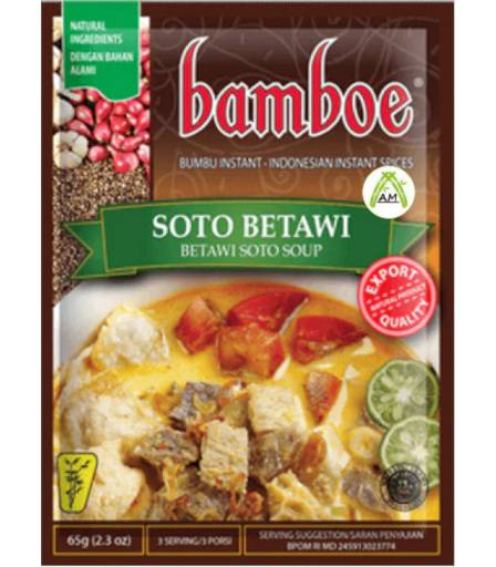 Bamboe Soto Betawi Soup 65g