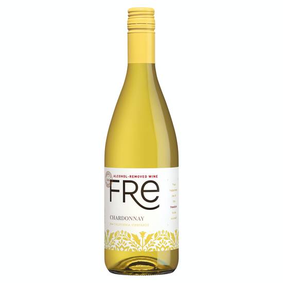 Fre Alcohol-Removed California Chardonnay Wine (750 ml)