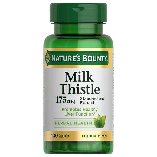 Nature's Bounty Natural Milk Thistle (100 capsules)