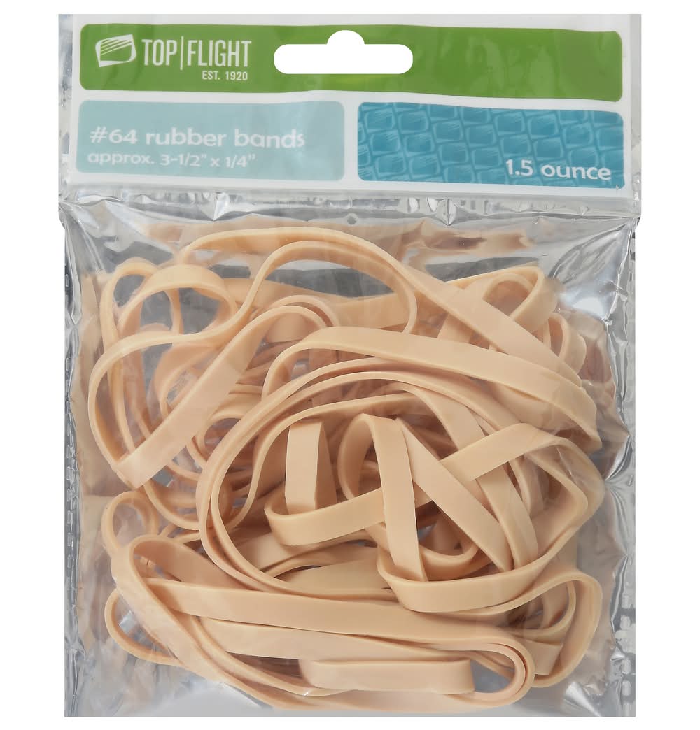 Top Flight Rubber Bands, Size 64 (1.5 oz)