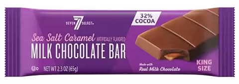 7-Select Milk Chocolate Caramel King Size 2.3oz