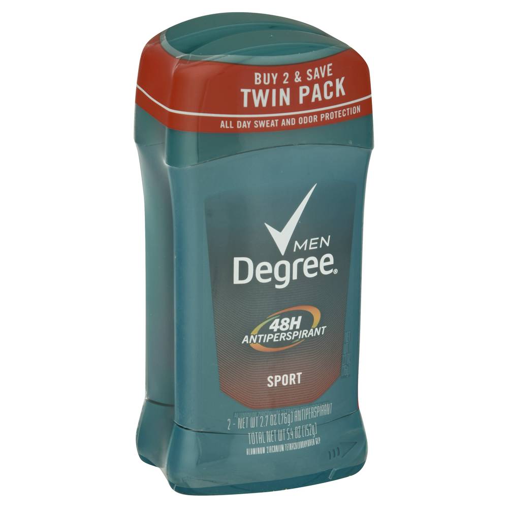 Degree Men Original Antiperspirant Deodorant Sport (2 ct)