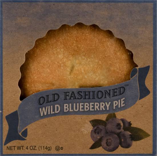 Table Talk Baked Blueberry Pie