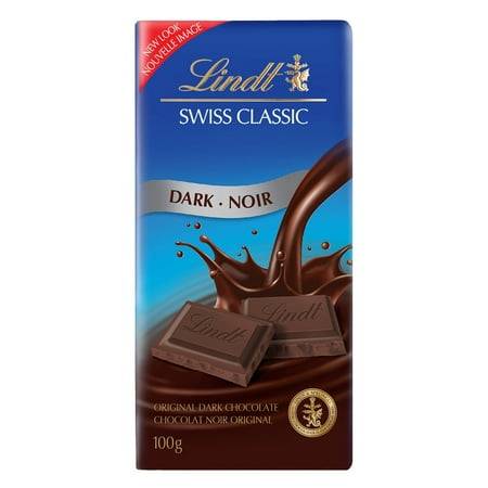 Lindt Swiss Classic Dark Chocolate Bar (100 g)