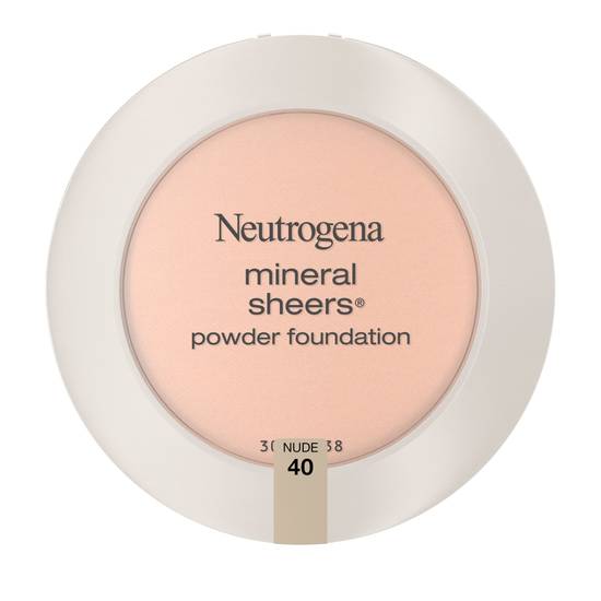 Neutrogena Mineral Sheers Compact Powder Foundation SPF 20, Nude 40