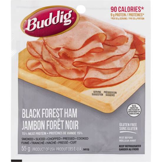 Carl Buddig Black Forest Ham Sliced (55 g)