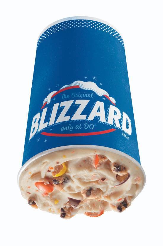 Reese's Pieces Cookie Dough Blizzard® Treat