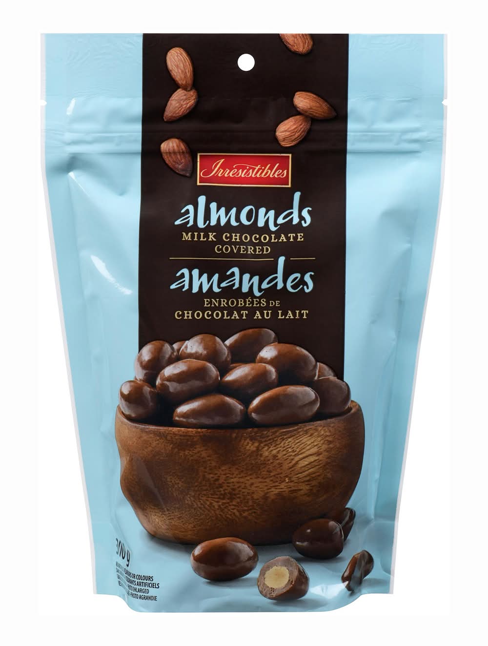 Irresistibles amandes enrobées de chocolat au lait - milk chocolate covered almonds