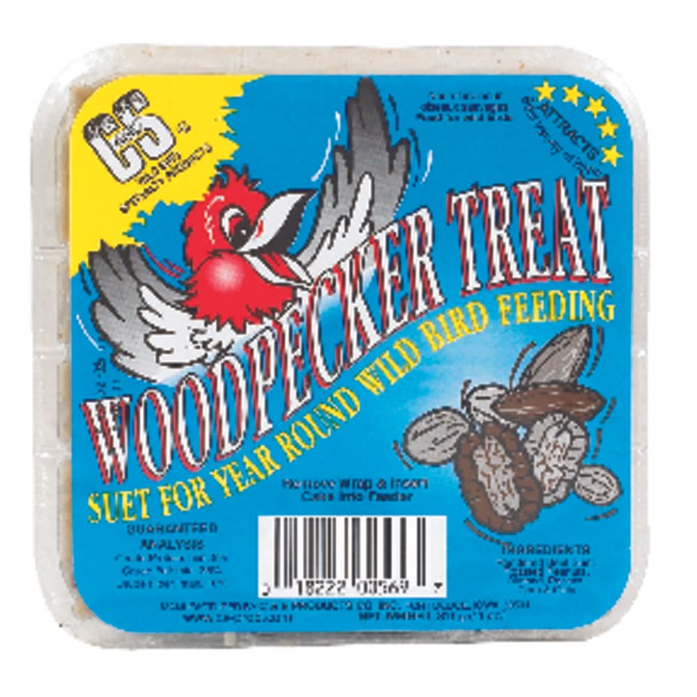 C&S Products Woodpecker Treat Wild Bird Food 11 Oz