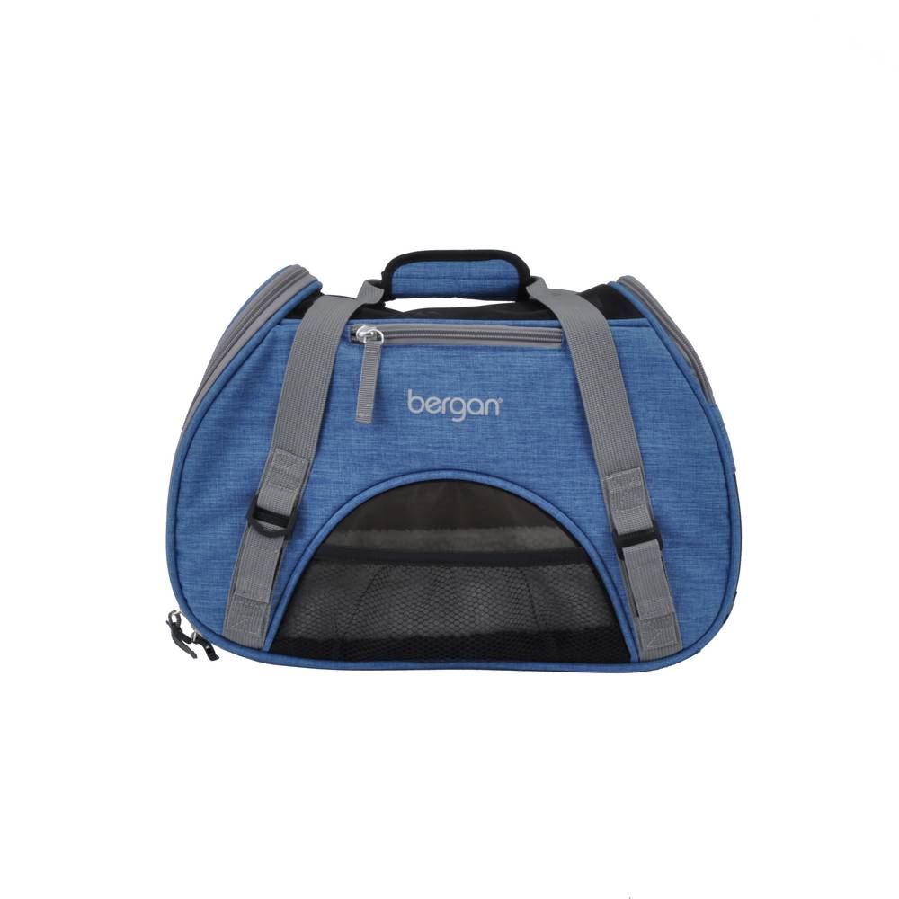 Bergan Comfort Carrier, Heather Bermuda ( 16" L x 8" w x 11" h)