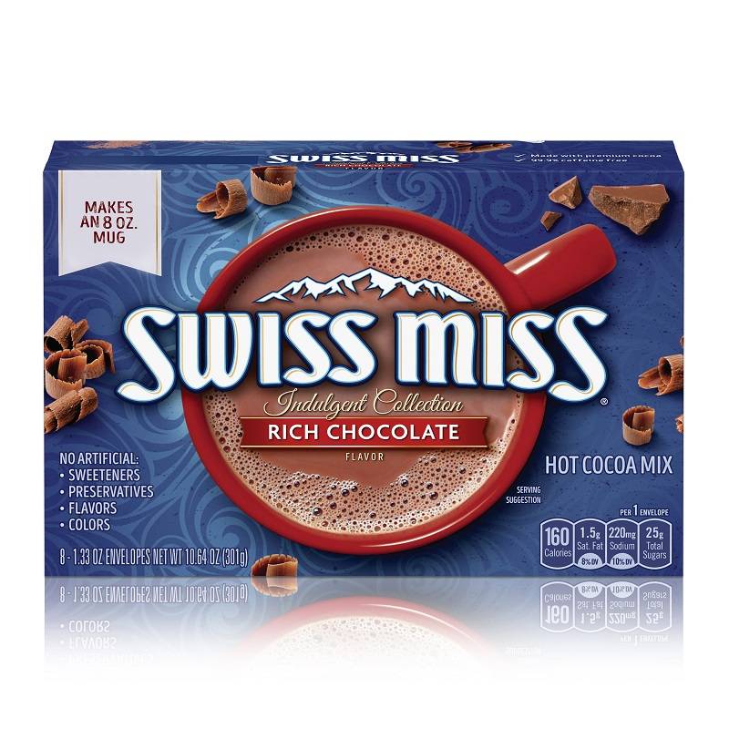 Swiss Miss特濃巧克力熱可可粉283g克 <283g克 x 1 x 1Box盒> @14#0015700052013