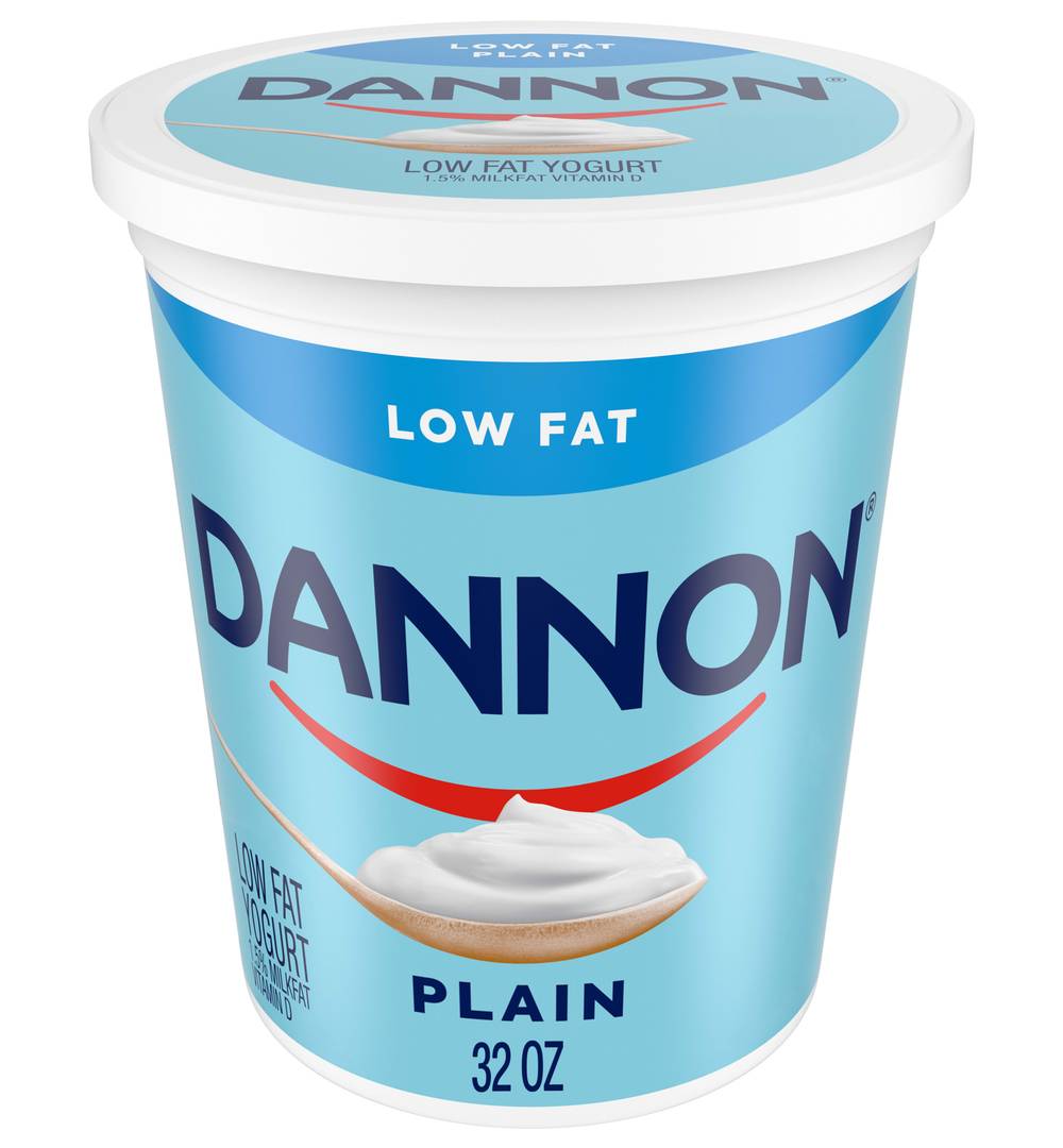 Dannon Plain Low Fat Yogurt (32 oz)