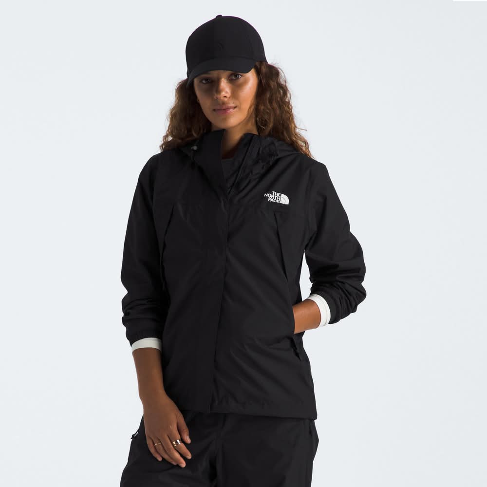 The North Face Women's Antora Jacket (Tnf Black, L)