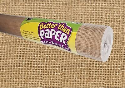 Teacher Created Resources Better Than Paper®Roll, 4' x 12', Burlap (TCR77365)