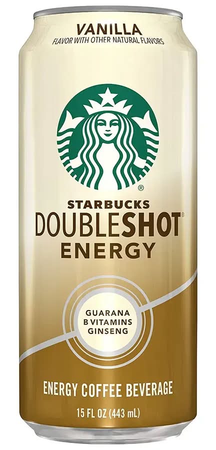 Starbucks Energy Coffee Double Shot Vanilla