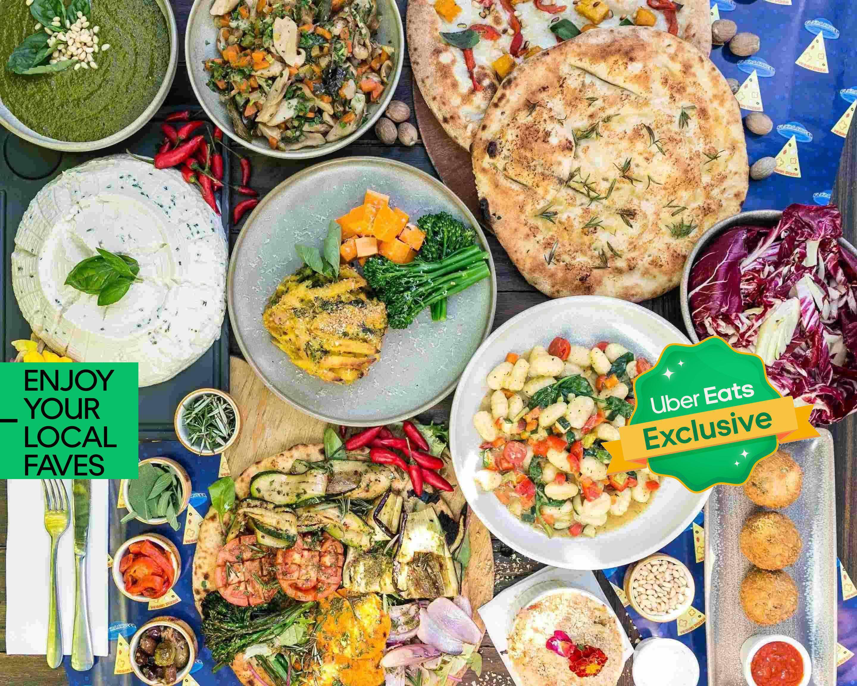 Order Flying Saucer Vegan Pizza Rhodes Delivery Online Sydney Menu