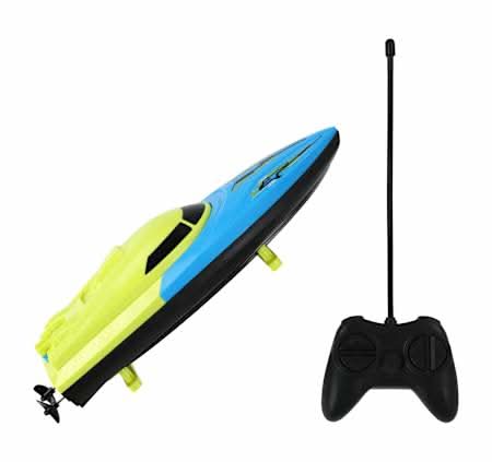 XVB™ Remote Control Speed Boat Blue/Green