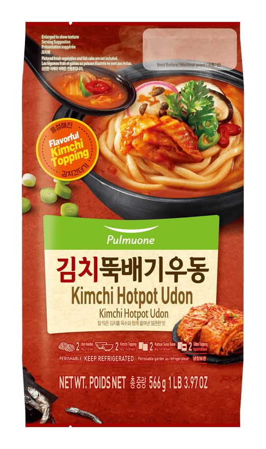 Pulmuone kimchi hotpot udon